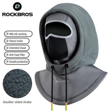 ROCKBROS Balaclava Face Ski Mask with Movable Deisgn Fleece Winter Face Covering