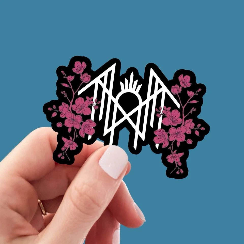 PEGATINA VINILO IMPERMEABLE FLORAL TOKEN SUEÑO Foto 2 de 2