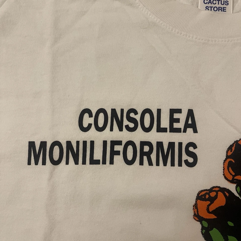 Cactus Store LA Los Angeles T-Shirt Size XL Consolea Moniliformis Cuba Cactus - Image 2 of 4