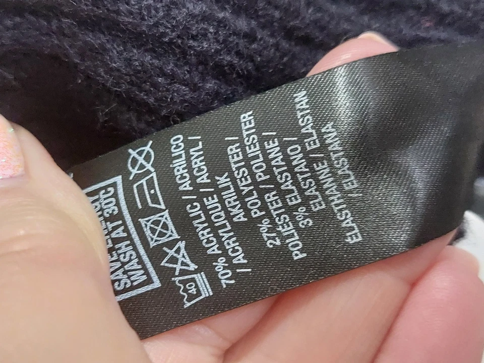 Ladies Super Soft Oversized Jumper Size 12 Bnwt - Image 3 of 3