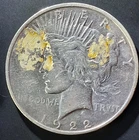 1922 D $1 Silver Peace Dollar In Case Denver Mint