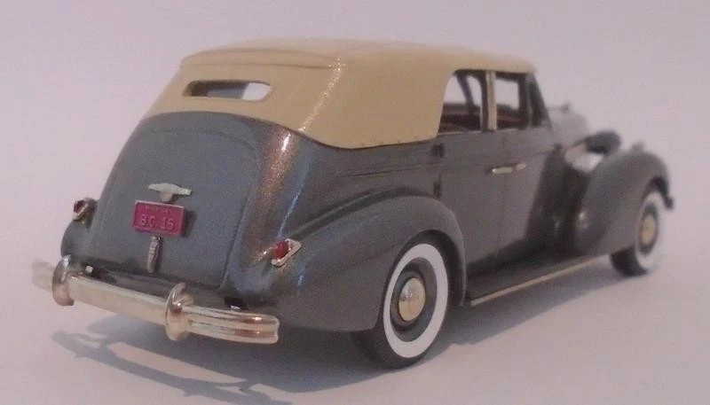 Brooklin Modelos Escala 1/43 BC015 - 1938 Buick 4 puertas Phaeton M-40C Homero Gris Foto 4 de 4
