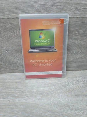 Microsoft Windows 7 Home Premium OEM 64-Bit Software Disc - NO Code / Key - Image 1 of 4