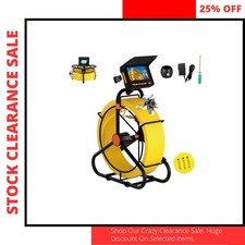 Sewer Camera 200FT 4.3 IPS HD 32GB DVR Screen Waterproof 17MM