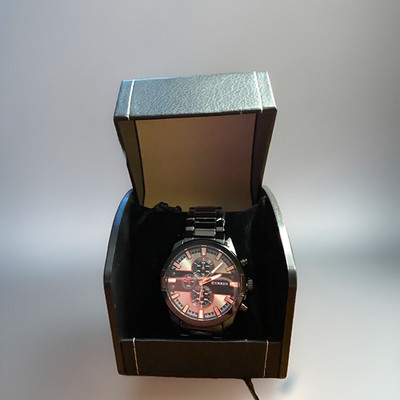 CURREN S StainlessSteel Quartz Movement Water ResistantChronometer DesignerWatch