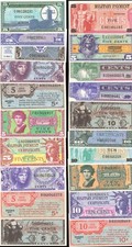 Carlson Chambless Military Payment Certificate-107 Notes-Full Set-See Descriptio