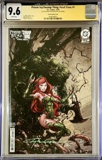 Poison Ivy / Swamp Thing: Feral Trees #1 - CGC SS 9.6 Signed by Clayton Crain