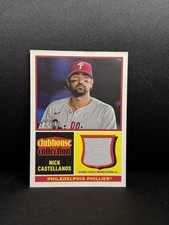 2025 Topps Heritage Nick Castellanos #CCR-NC Phillies Clubhouse Relic
