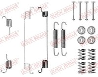 Quick Brake ZubehöRsatz, Bremsbacken 105-0672 FüR Dacia Passend FüR Fiat