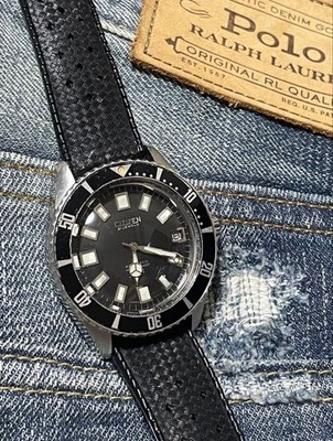 Citizen Challenge Diver 62-5370 150M Automatic Vintage Watch 1969 OH