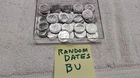 RANDOM DATES  ROOSEVELT DIMES 90% SILVER BRILLIANT UNCIRCULATED ($7.00 each)