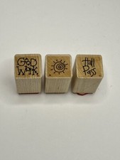 Teacher School Wooden Rubber Stamps