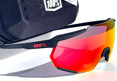 100% Percent RACETRAP 3.0 Soft Tact Black HiPER Red Mirror