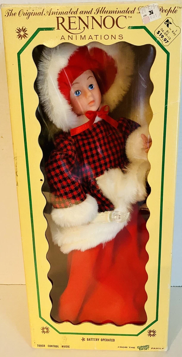 Rennoc animated sale christmas dolls