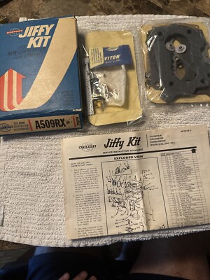 Hygrade Jiffy Kit A509RX Carburetor Tune-Up Rebuild Kit For Rochester Model 2G