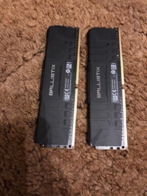 Crucial Ballistix 8GB (2 x 4GB) DIMM PC4-19200 (DDR4-2400) Memory