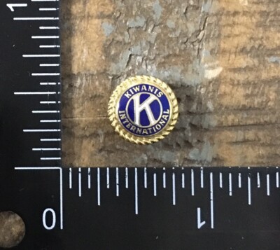 Vintage Kiwanis International Logo Lapel Hat Pin