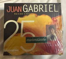 Juan Gabriel Edición Limited Ed Very Rare. 25 Aniversario 1971-1996 New/other