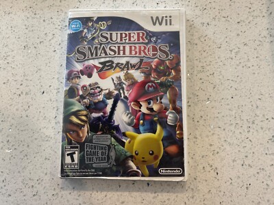 Super Smash Bros. Brawl (Nintendo Wii, 2008) Complete W/ Manual CIB TESTED