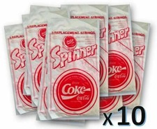 Coca-Cola Spinner yo-yo Strings 10 packets vintage coke wholesale rare find new