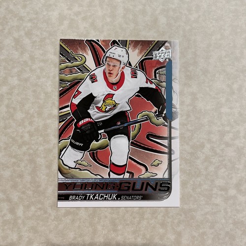 2024-25 Upper Deck Series 2 Hockey Brady Tkachuk #YGR-36 YOUNG GUNS ERNEUERT