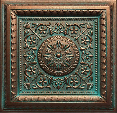BEST SELLER, Glue Up  20'' x 20'', Decorative, Foam, MAGIC Copper Patina