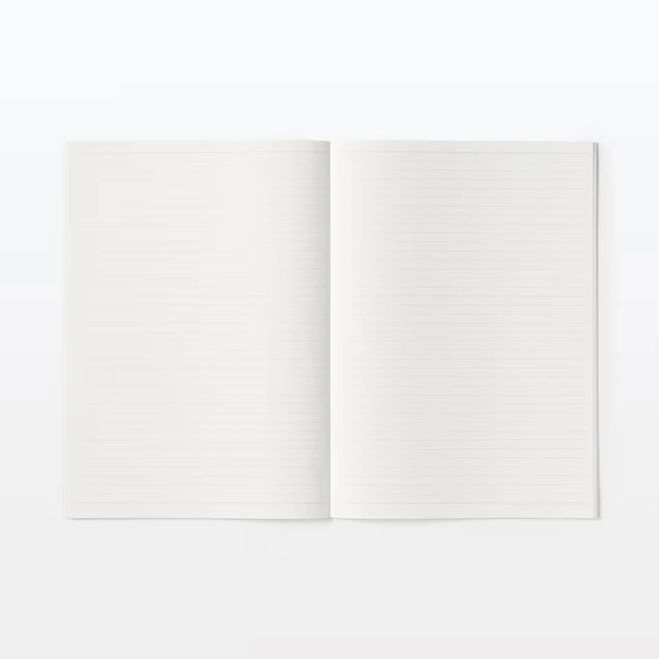 New 2024 Muji Notebooks With 5 Colors B5- 36 sheets From Japan 6mm - Image 3 of 4