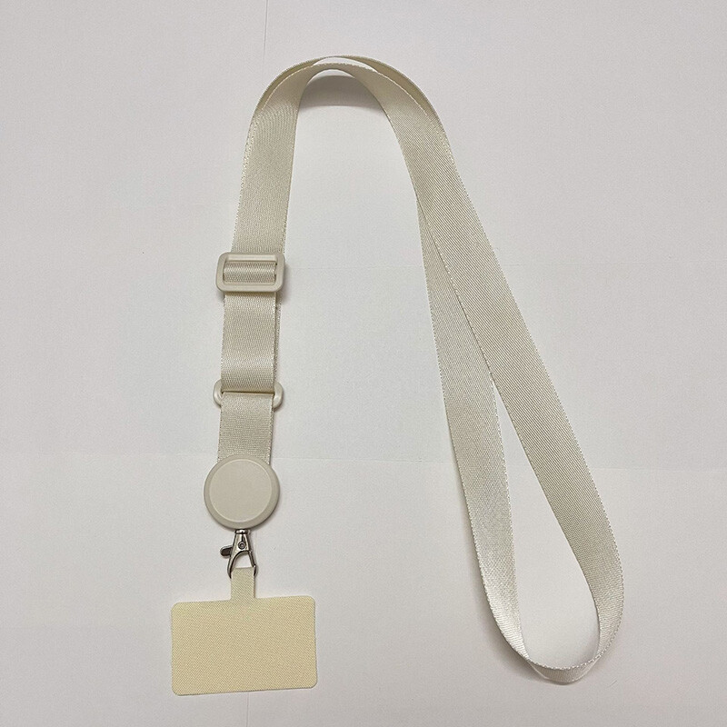 Handy-Lanyard Mit Patch – Verstellbares Armband Aus Polyester, Für Die Meisten Smartphones, Hände Frei