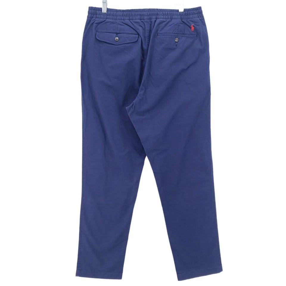 NWOT Polo Ralph Lauren Dark Navy Blue Prepster Pant Stretch Classic Fit Size S M - Image 4 of 4