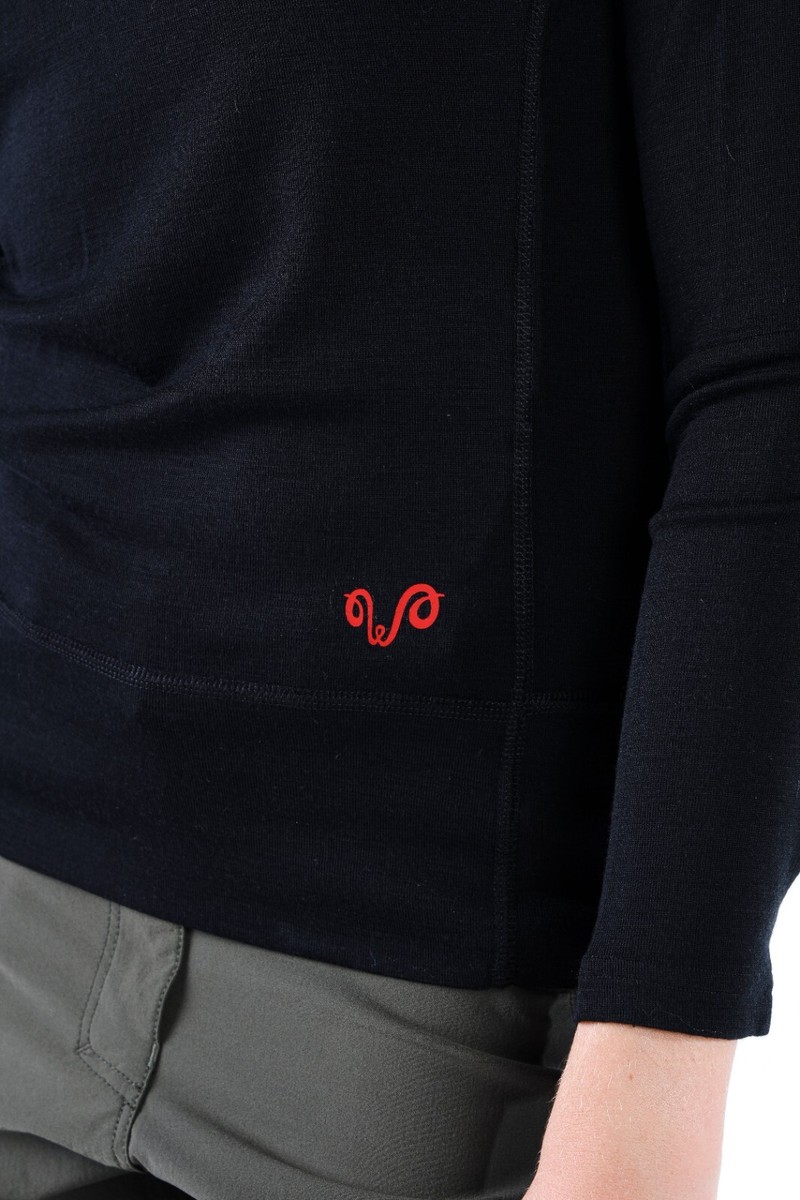 100% EXTRA FEINE MERINOWOLLE MERINO WOLLE MAERZ MÜNCHEN PULLOVER In