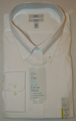 croft and barrow white dress shirt Croft & Barrow White Dress Shirt Long Sleeve Button Jamaica