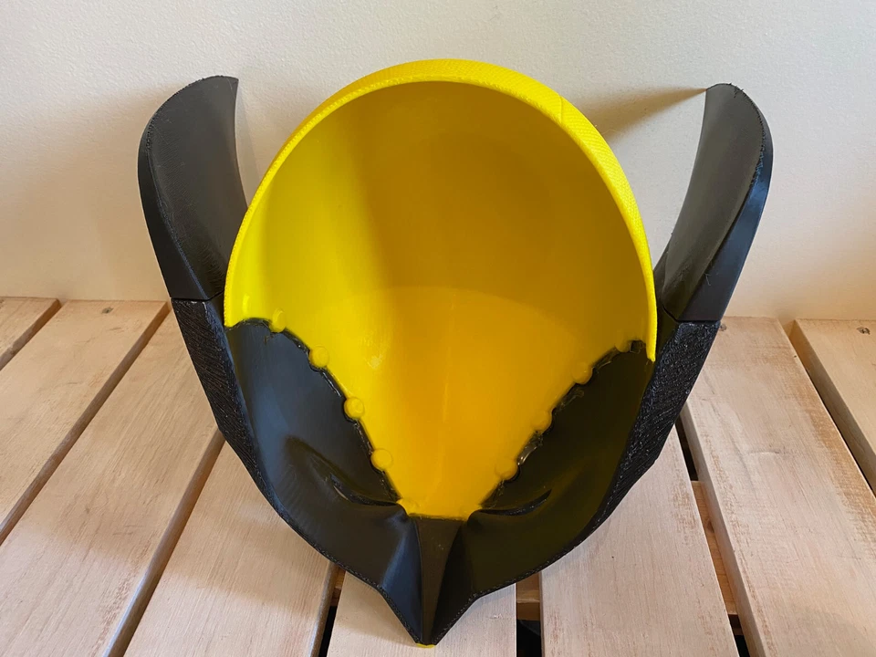 Wolverine Helmet 3D Printed Cosplay (Deadpool & Wolverine) - Image 4 of 4