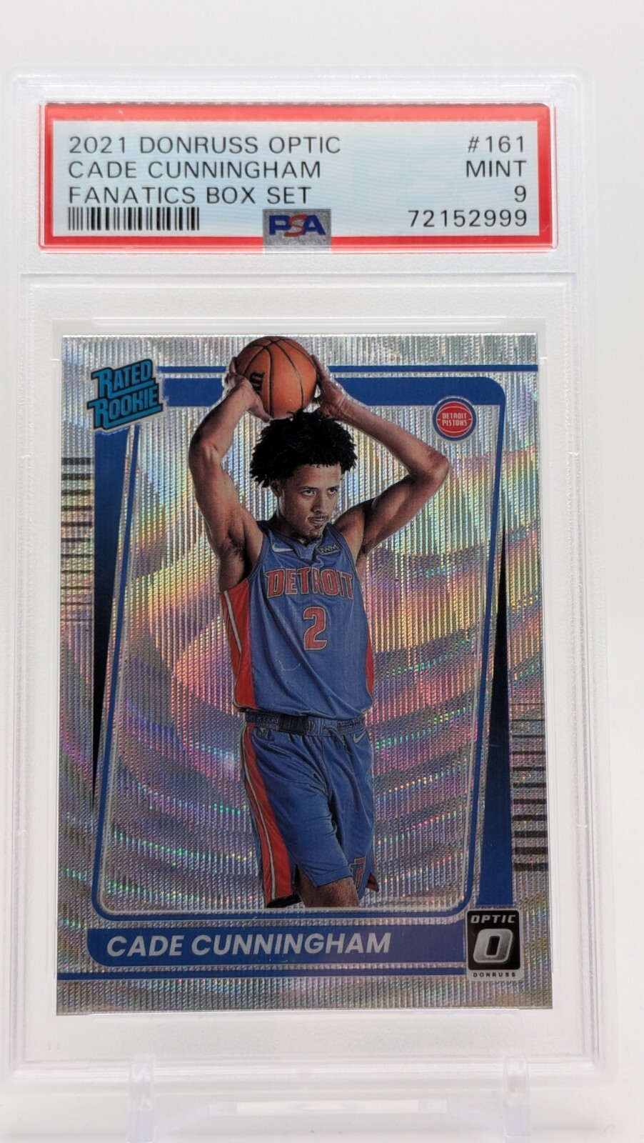 2021-22 Panini Donruss Optic - RR Cade Cunningham Fanatics Box Set #161 (RC)