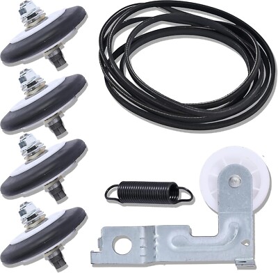 Dryer Drum Roller Pulley Belt For For LG DLGX2502V DLGX2651R DLGX2502V DLGX3471V