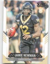 Jamie Newman #307 RC Football 2021 Score Near Mint Demon Deacons