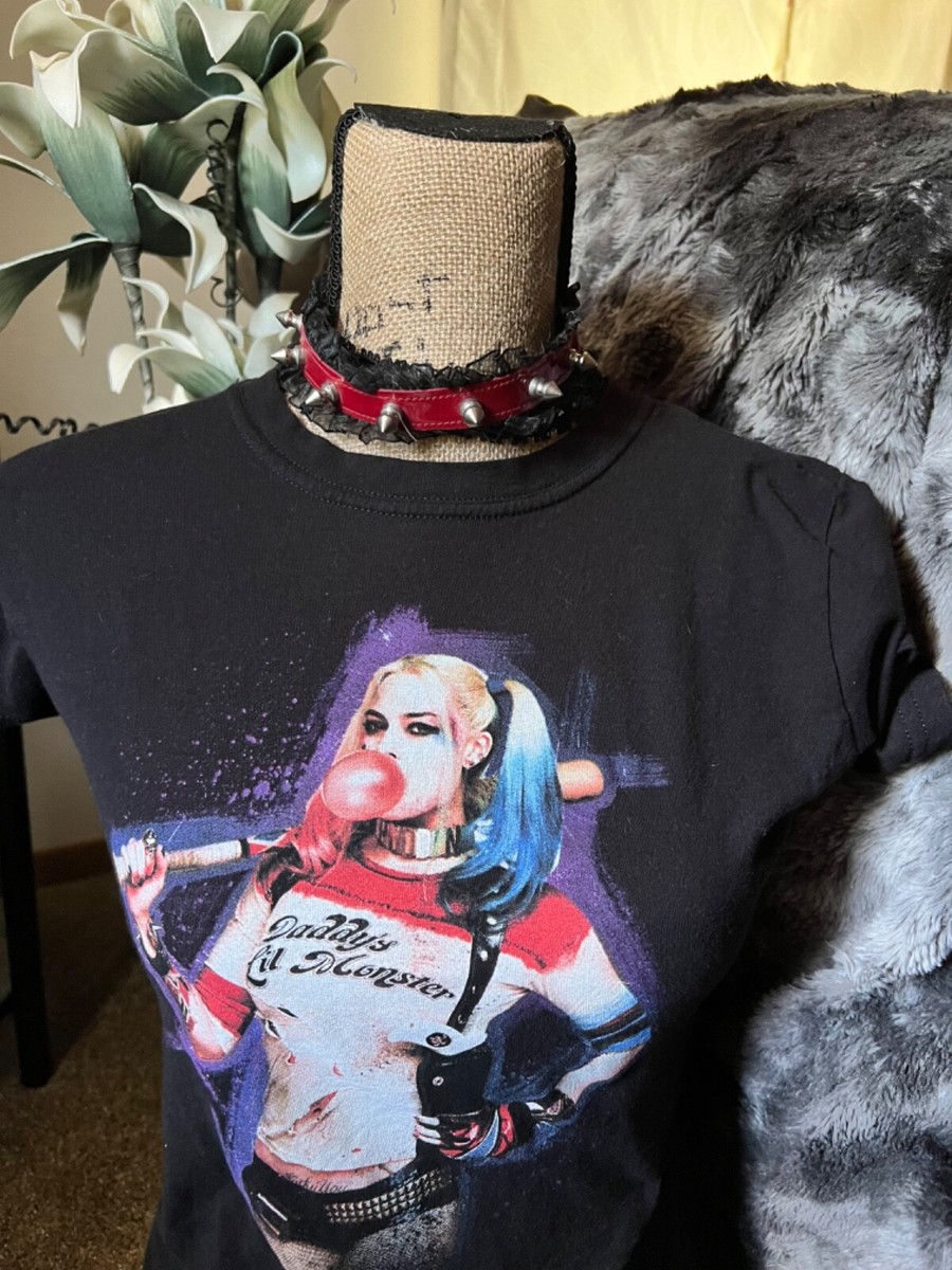 DC Comics Suicide Squad Harley Quinn Ladies Crew Neck T-Shirt | eBay