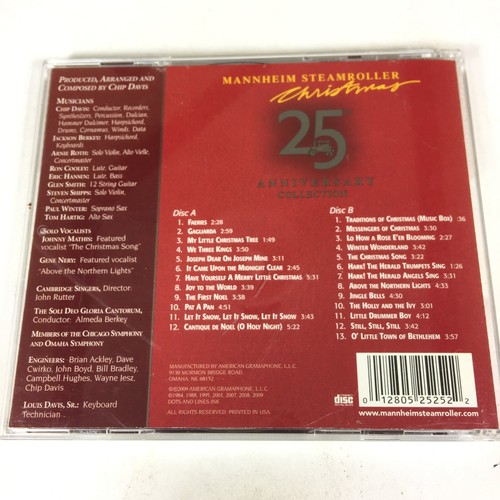 Mannheim Steamroller Christmas: 25th Anniversary Collection - AUDIO CD