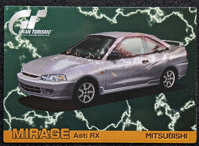 MIRAGE Asti RX MITSUBISHI GRAN TURISMO No.082 1997 Japanese Game