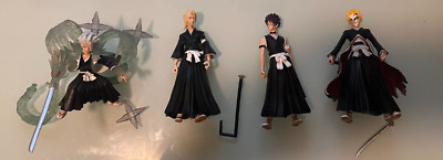 BLEACH Anime Characters Ichigo, Hisagi, Toshiro & Izuru DAMAGED READ!!