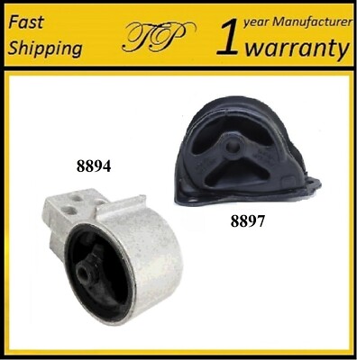 2 PCS FRONT & REAR MOTOR MOUNT FOR 1994-2001 Acura Integra 1.8L