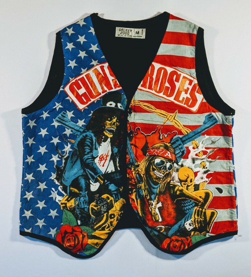 Guns n roses Unisex Vintage Rock Style Vest Size M | eBay