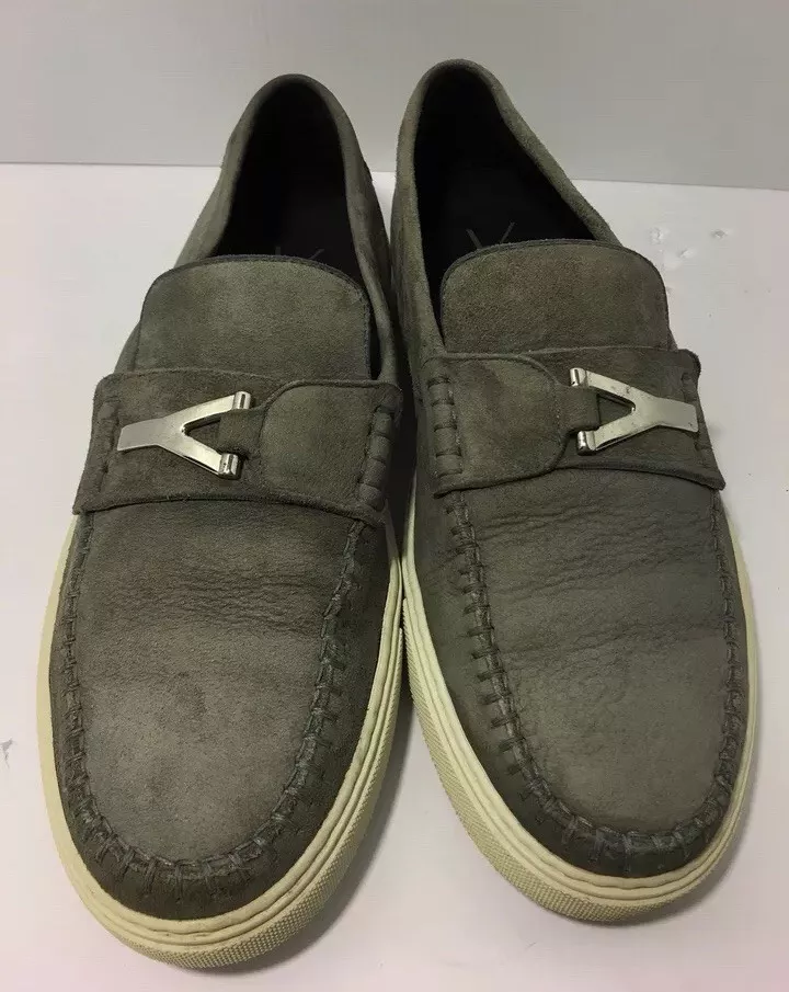 Mens Yves Saint Laurent YSL Low Top Moccasins Size 41