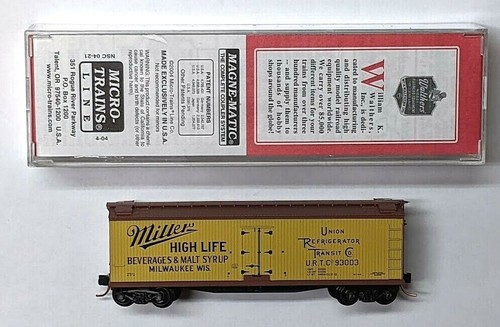 MTL S Micro-Trains Special Run 4.21 Miller Brewery URTC 93003 refrigerador coche | Zustand: New