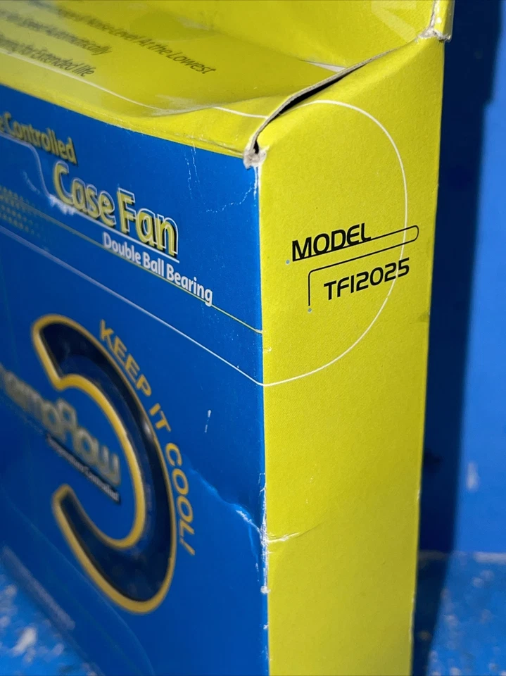 Vantec ThermoFlow 120mm TF12025 CASE FAN TEMP CONTROLLED - Image 4 of 4