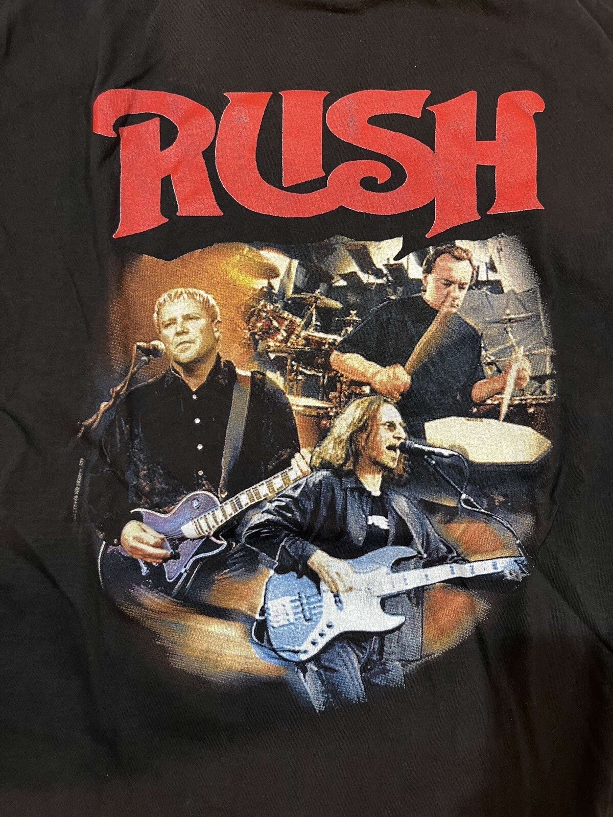 ALTRA T shirt vintage Rush Concert Tour effetto invecchiato XL nera migliore XL usata in ottime condizioni