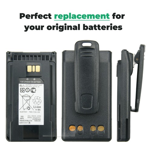 10PC 1300mAh Zamienny akumulator litowo-jonowy BL1301 do radia HYT TC-508 TC518 TC580 - Zdjęcie 5 z 9