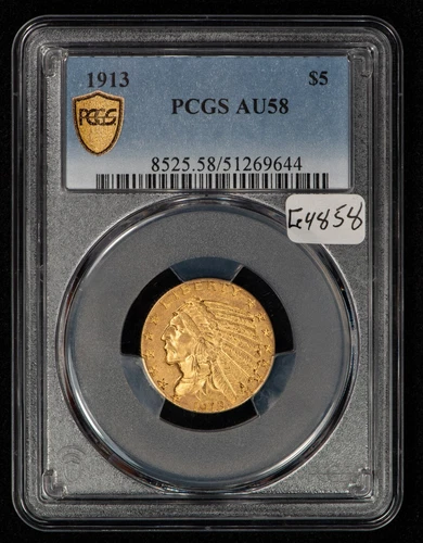 1913 Liberty Half Eagle — photo from the most recent tracked eBay sale