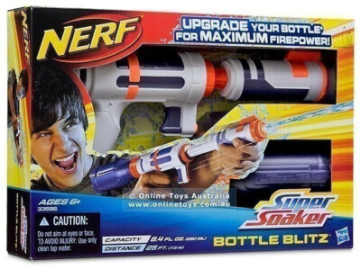 Nerf Super Soaker Bottle Blitz Soaker 33596 Vintage Hasbro Water
