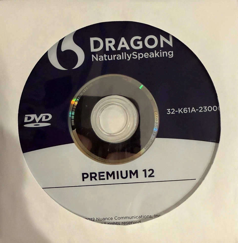 Dragon Naturally Speaking 12 Premium Edition w/Headset Microphone OPEN BOX/ NEW - Image 4 of 4
