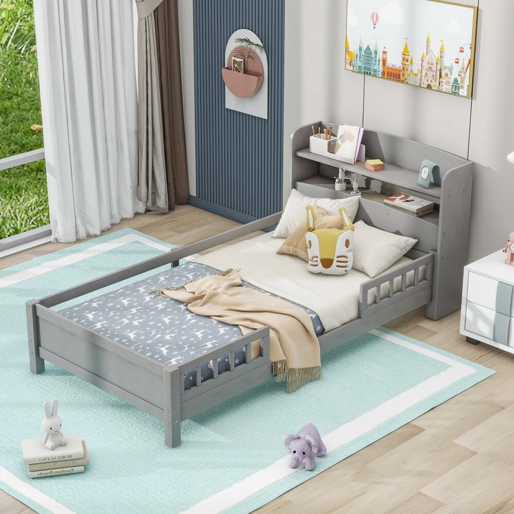 Led sale twin bed